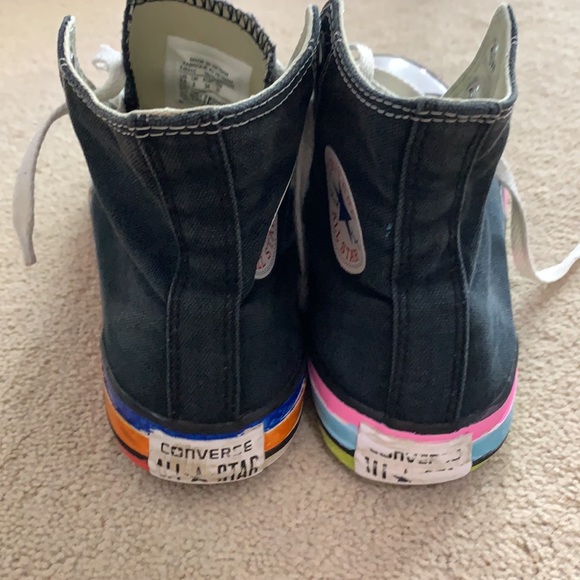 Girls converse high tops - Picture 7 of 9